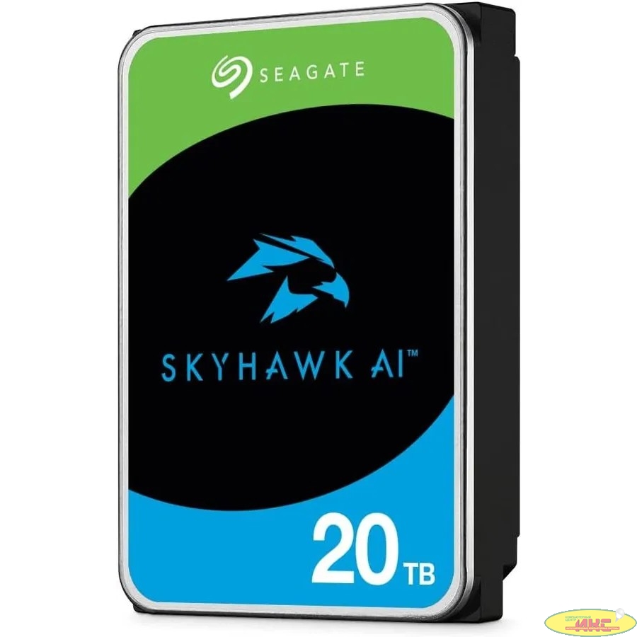 Жесткий диск для видеонаблюдения с искусственным интеллектом 20Tb Seagate SkyHawk AI Survelilance SATA3 3.5" 256Mb 7200rpm ST20000VE002.