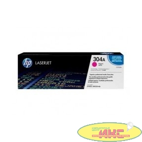 HP Картридж CC533AC лазерный пурпурный (2800 стр)  (белая корпоративная коробка)