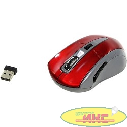 Defender Accura MM-965 Red USB [52966] {Беспроводная оптическая мышь, 6кнопок,800-1600dpi}