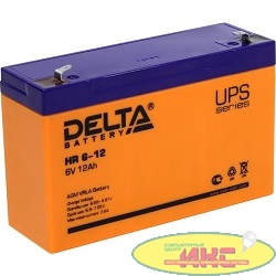 Delta HR 6-12 (12 А\ч, 6 В) свинцово- кислотный аккумулятор  