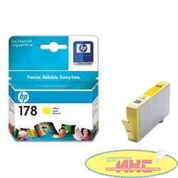 HP CB320HE Картридж №178, Yellow {Photosmart C5383/C6383/D5463/B110, Yellow}