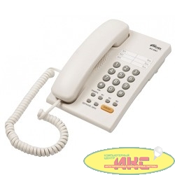 RITMIX RT-330 white {Телефон проводной Ritmix RT-330 черный [повторный набор, регулировка уровня громкости, световая индикац]}