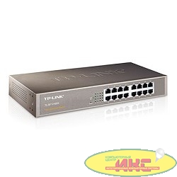 TP-Link TL-SF1016DS 16-портовый Fast Ethernet настольный/монтируемый в стойку коммутатор SMB