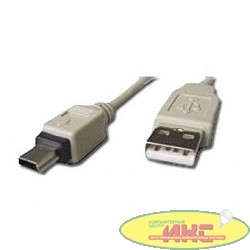 Gembird CC-USB2-AM5P-3 USB 2.0 кабель для соед. 0.9м  А-miniB (5 pin) , пакет 