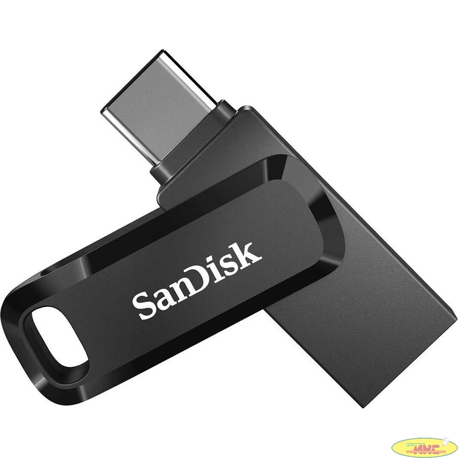 Флеш накопитель 256GB SanDisk Ultra Dual Drive Go, USB 3.1 - USB Type-C Black