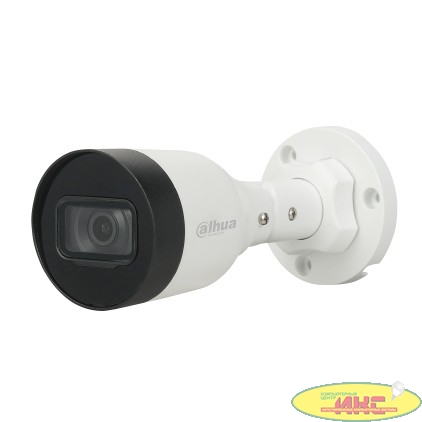 DAHUA DH-IPC-HFW1239S1P-LED-0280B-S5 Уличная цилиндрическая IP-видеокамера Full-color 2Мп, 1/2.8” CMOS, объектив 2.8мм, LED-подсветка до 10м