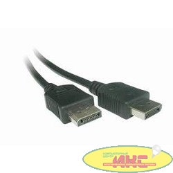 Кабель DisplayPort Gembird, 1.8м, 20M/20M, черный, экран, пакет [CC-DP-6]