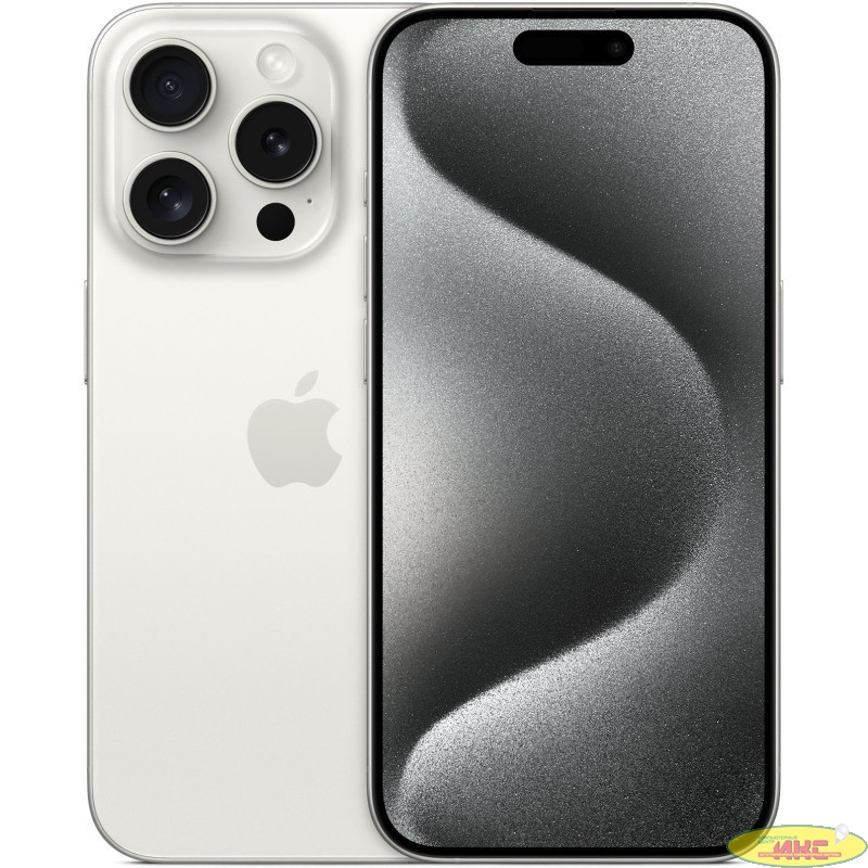 Apple iPhone 15 Pro 128GB White Titanium [MTQ53CH/A]