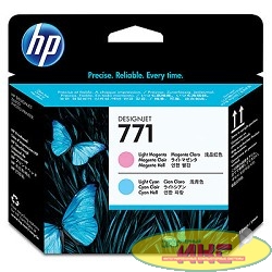 CE019A  HP печатающая головка HP 771 Designjet (Светло-голубая/светло-пурпурная)