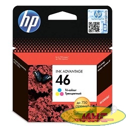 HP CZ638AE Картридж №46, Color {DJ2520/2020, Color}