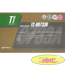 T2 C9733A Картридж для Color LaserJet 5500/5550 (12000 стр.) Пурпурный,с чипом, Восстан.