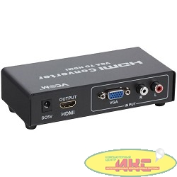 VCOM DD491 Конвертер VGA + аудио => HDMI