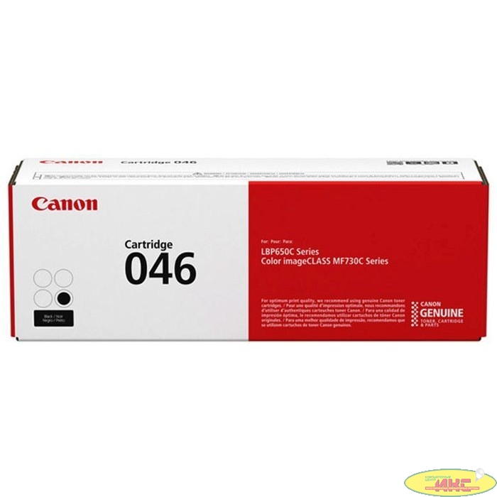 Canon Cartridge 046BK  1250C002 Тонер-картридж черный  для Canon MF735Cx, 734Cdw, 732Cdw (2200 стр.)