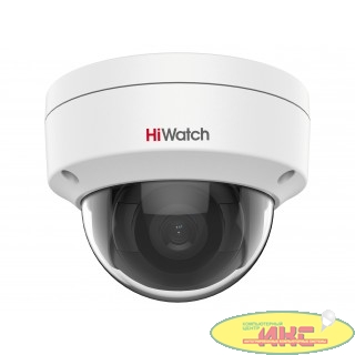 HiWatch DS-I202 (E) (2.8 mm) Видеокамера IP 2.8-2.8мм цветная корп.:белый