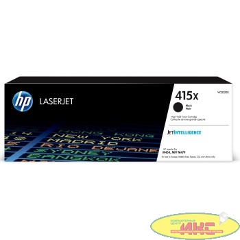 HP W2030X Картридж 415A увеличенной емкости, черный (7500стр.) {HP LJ M454/MFP M479}