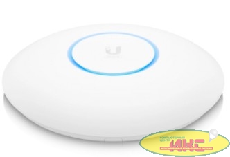 UniFi 6 AP Pro [U6-Pro] Ubiquiti Точка доступа 2.4+5 ГГц, Wi-Fi 6, 4х4 MU-MIMO, 802.3at, 1х 1G RJ45 