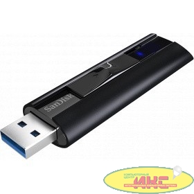 Флеш накопитель 512GB SanDisk CZ880 Cruzer Extreme Pro, USB 3.1, Металлич., Черный