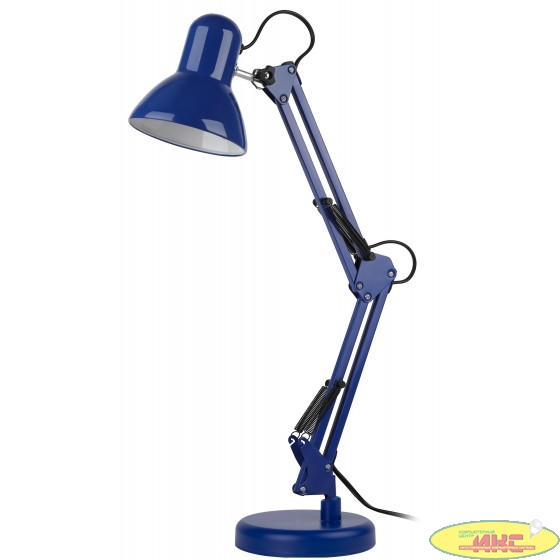 ЭРА Б0052763 Настольный светильник N-214-E27-40W-BU синий 