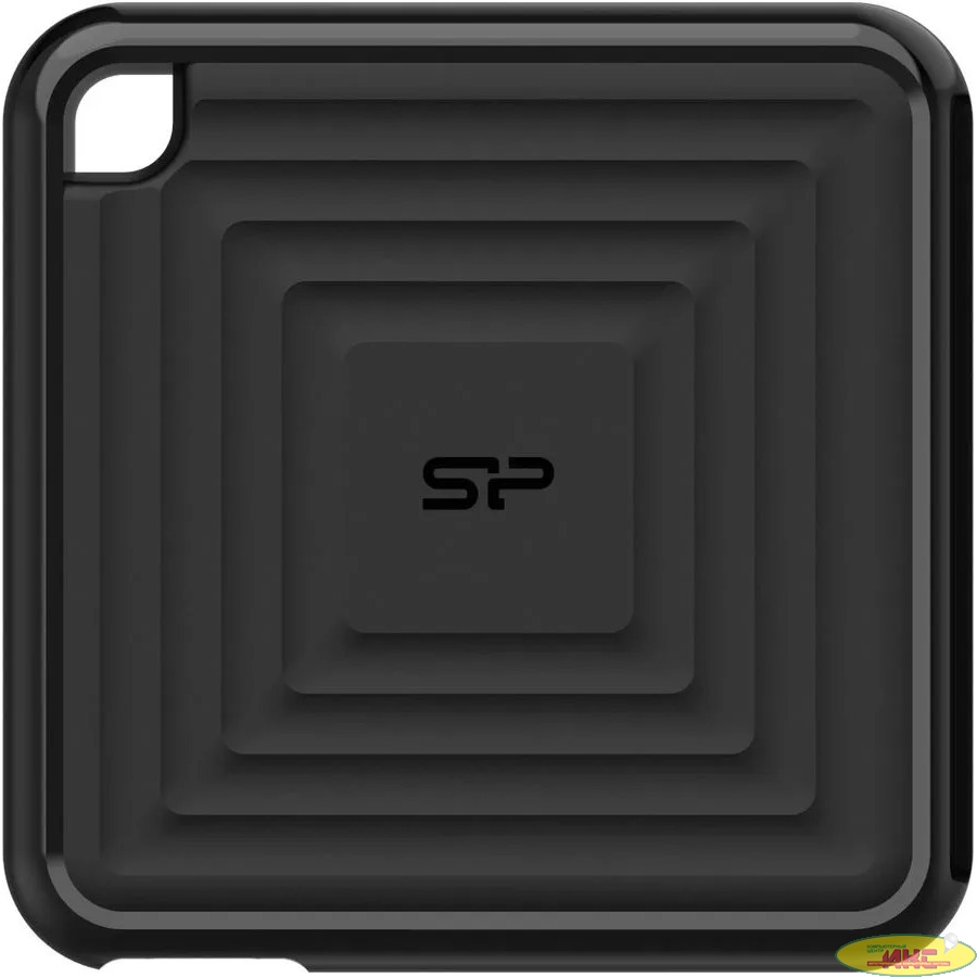 Твердотельный диск 512GB Silicon Power PC60, External, USB 3.2 Type-C [R/W - 540/500 MB/s] черный