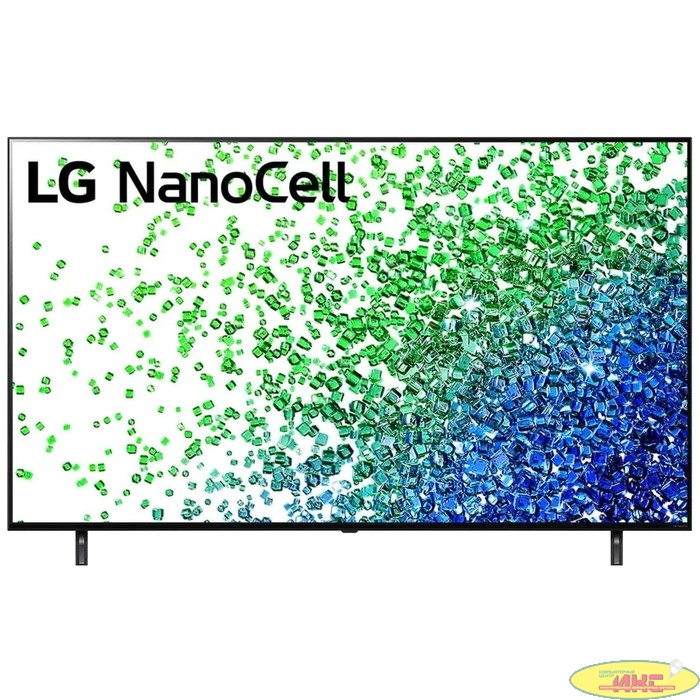 Телевизор LED LG 50" 50NANO806PA NanoCell черный/Ultra HD/50Hz/DVB-T2/DVB-C/DVB-S/DVB-S2/USB/WiFi/Smart TV (RUS)