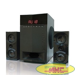Dialog Progressive AP-230 BLACK {акустические колонки 2.1, 35W+2*15W RMS, Bluetooth, USB+SD reader}