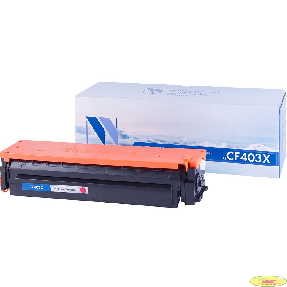 NV Print CF403XM Картридж  NV Print для  HP Laser Jet Pro M252dw/M252n/M274n/M277dw/M277n (2300k) Magenta