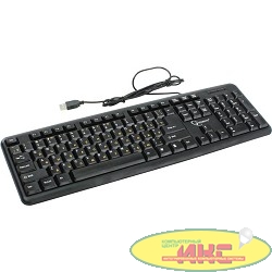 Keyboard Gembird KB-8320U-Ru_Lat-BL, черный, USB, кнопка переключения RU/LAT,104 клавиши