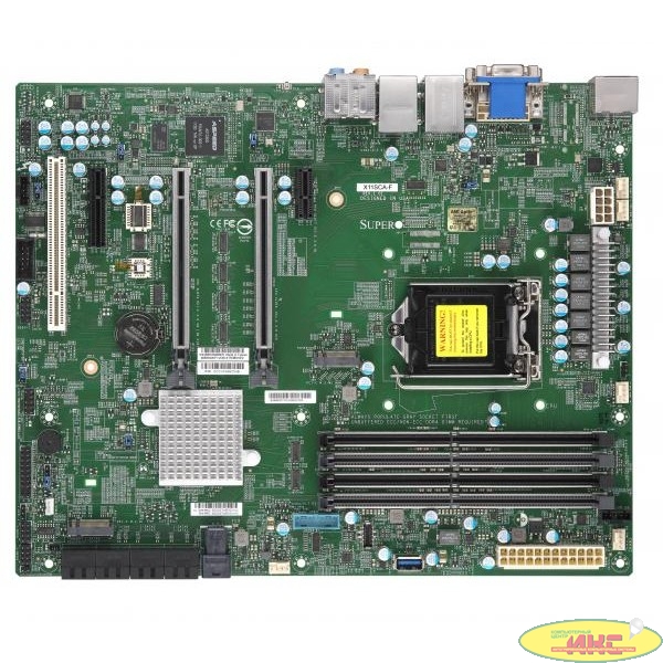 Серверная материнская плата C246 S1151 ATX MBD-X11SCA-F-B SUPERMICRO