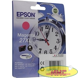 EPSON C13T27134020/4022 Singlepack Magenta 27XL DURABrite Ultra Ink for WF7110/7610/7620 (cons ink)
