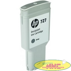 HP F9J80A Картридж HP №727, Photo Gray {DJ T920/T1500/2500/930/1530/2530 (300ml)}