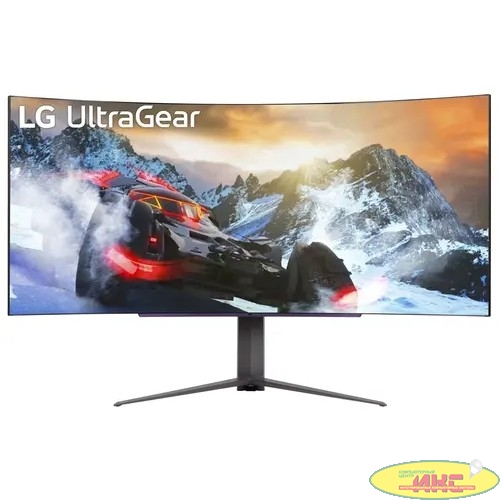LCD LG 44.5" 45GR95QE-B UltraGear черный {OLED 3440x1440 240Hz HDMI DisplayPort G-Sync FreeSync(Prem) USB}[45gr95qe-b.aruz]