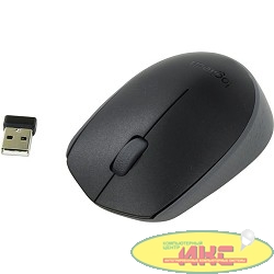 910-004424 Logitech Wireless Mouse M171, Black