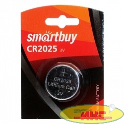 Smartbuy CR2025/1B (12/720) (SBBL-2025-1B) (1 шт. в уп-ке)