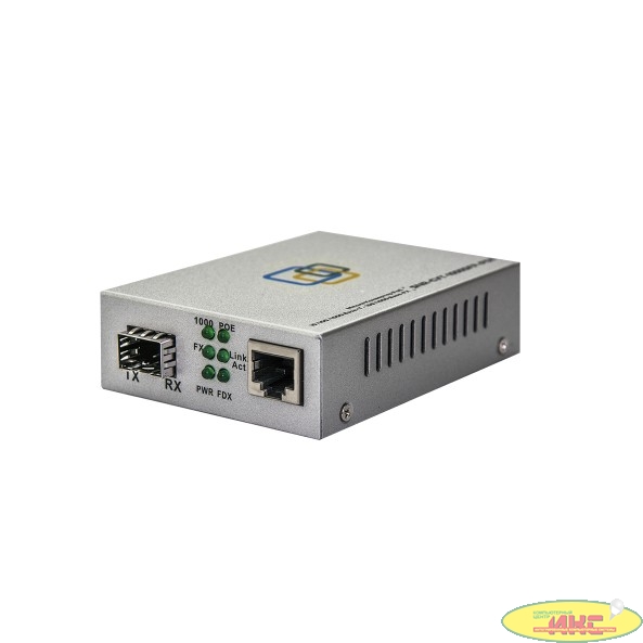 SNR-CVT-1000SFP Медиаконвертер 10/100/1000-Base-T / 100/1000Base-FX с SFP-портом