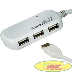 ATEN UE2120H USB 2.0  4-Port  Hub with Extension Cable 12m