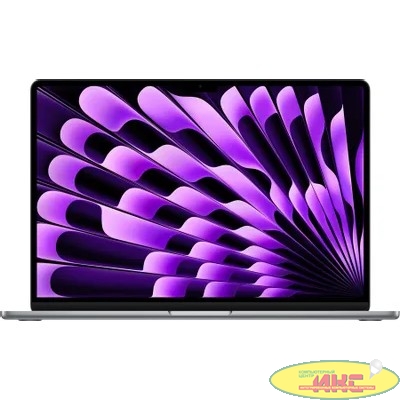 Apple MacBook Air 15 2023 [MQKP3RU/A] Space Grey 15.3" Liquid Retina {(2880x1864) M2 8C CPU 10C GPU/8GB/256GB SSD} (A2941 РФ)