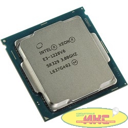 CPU Intel Xeon E3-1220v6 Kaby Lake OEM {3.0ГГц, 8Мб, Socket1151}