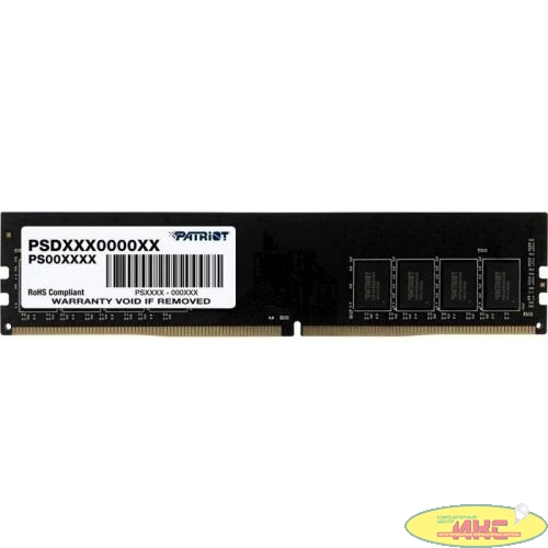 Память DDR4 32Gb 2666MHz Patriot PSD432G26662 RTL PC4-21300 CL19 DIMM 288-pin 1.2В dual rank