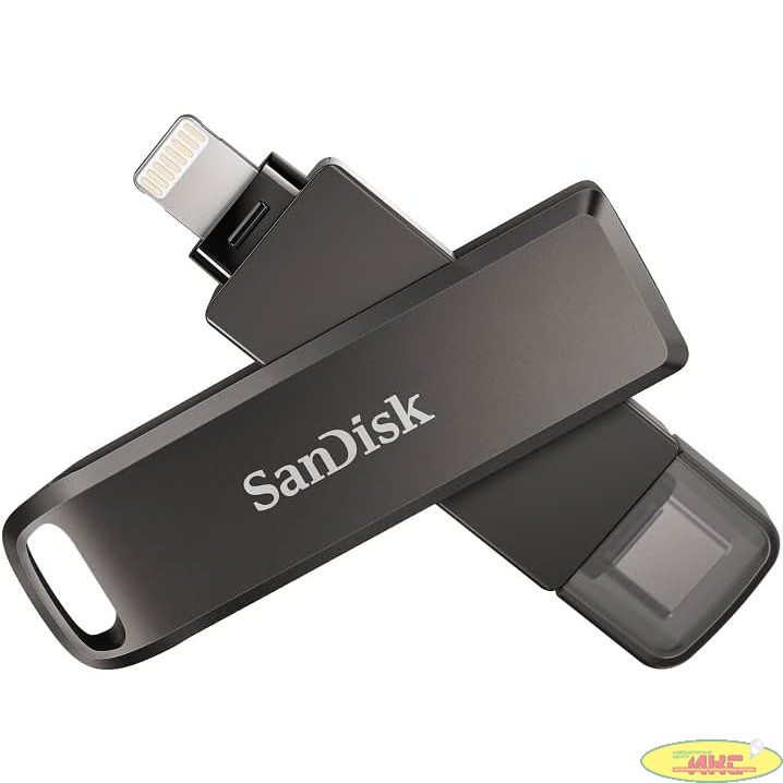 SanDisk USB Drive 64GB  iXpand Luxe Type-C/Lightning