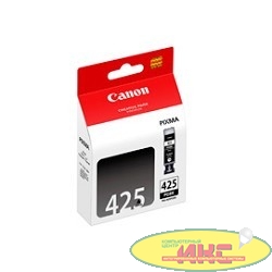 Canon PGI-425Bk PGBK 4532B001 Картридж для Pixma IP4840/MG5140/MG5240/MG6140/MG8140, Черный, 328стр.