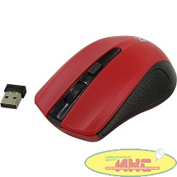 Defender Accura MM-935 Red USB [52937]{Беспроводная оптическая мышь, 4 кнопки,800-1600 dpi}