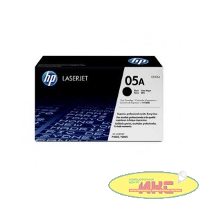 HP Картридж CE505AC лазерный (2300 стр)  (белая корпоративная коробка)
