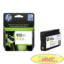 HP CN048AE Картридж №951XL, Yellow {OfficeJet Pro 8100/8600, Yellow}