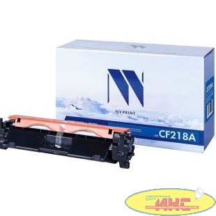 NV Print CF218A Тонер-картридж для  LaserJet Pro M104a/M104w/M132a/M132fn/M132fw/M132nw (1400k) с чипом