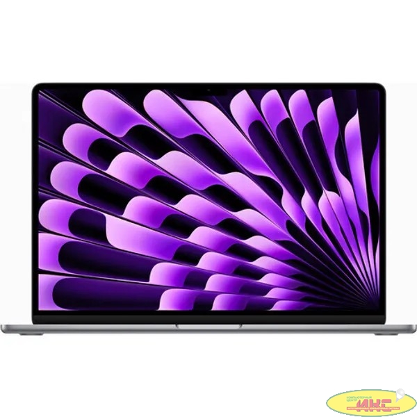Apple MacBook Air 15 2023 [MQKQ3LL/A] (КЛАВ.РУС.ГРАВ.) Space Grey 15.3" Liquid Retina {(2880x1864) M2 8C CPU 10C GPU/8GB/512GB SSD} (A2941 США)