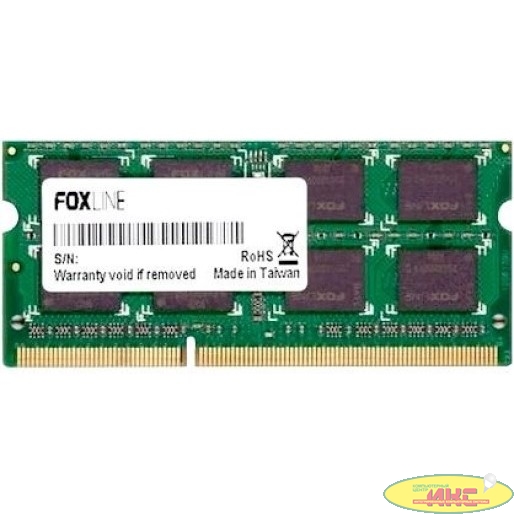 Foxline DDR4 SODIMM 16GB FL3200D4S22-16G PC4-25600, 3200MHz