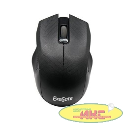 Exegate EX264100RUS Мышь Exegate SH-9027  <black, optical,  3btn/scroll, 1000dpi, USB, шнур 1,5м.>, Color box