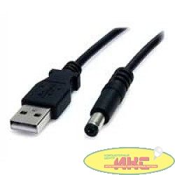 Gembird/Cablexpert CC-USB-AMP35-6, Кабель USB 2.0 Pro , AM/DC 3,5мм (для хабов), 1.8м, экран, черный, пакет 