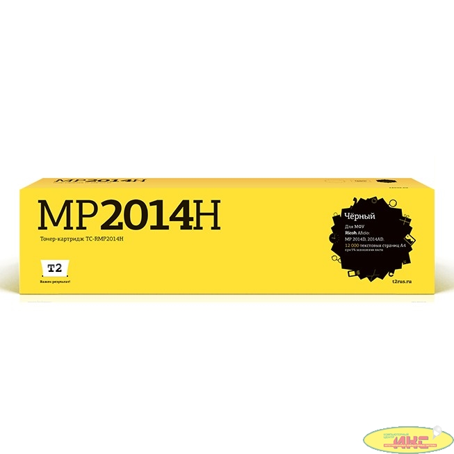 T2  MP2014H/842135 Тонер-картридж T2 для Ricoh Aficio MP 2014D/2014AD (12000стр.) черный