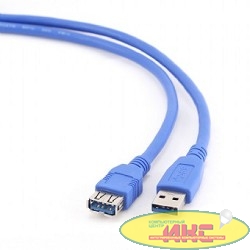 Gembird PRO CCP-USB3-AMAF-6, USB 3.0 кабель удлинительный 1.8м AM/AF  позол. контакты, пакет 